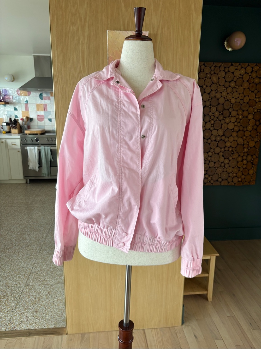 Pink Lightweight Women's Bomber Jacket